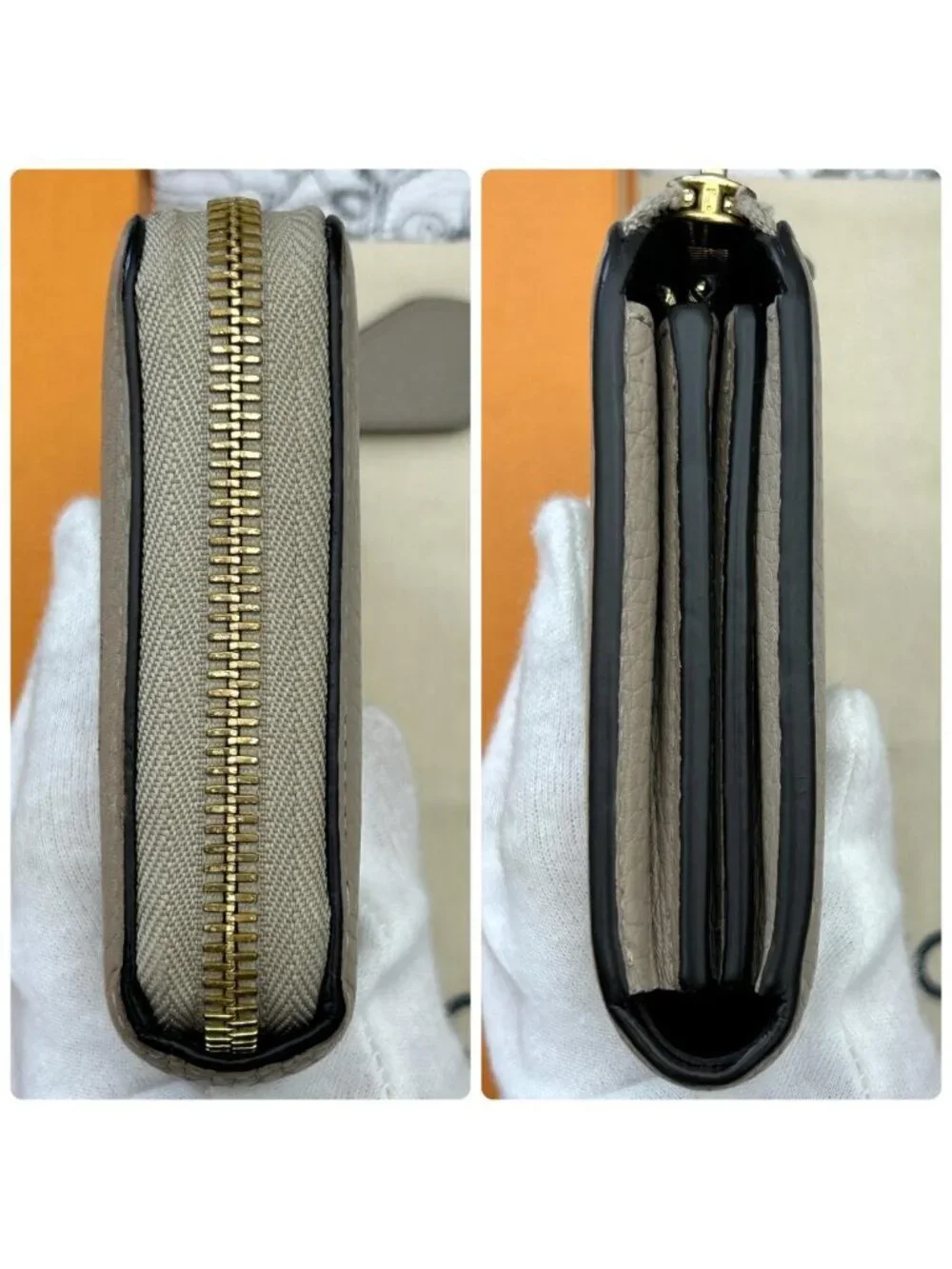 Louis Vuitton Portefeuille Comet Beige Wallet